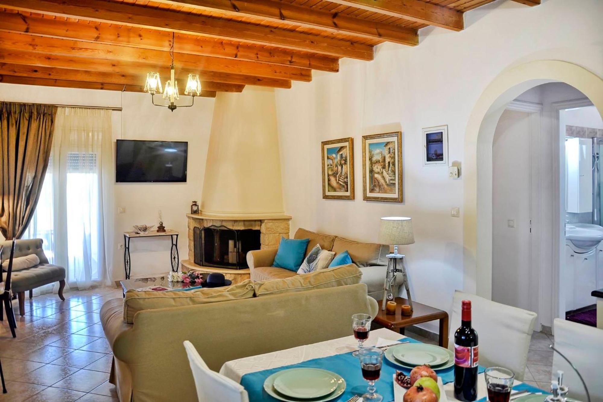 Almyra Beach House Corfu Almiros Beach Eksteriør bilde