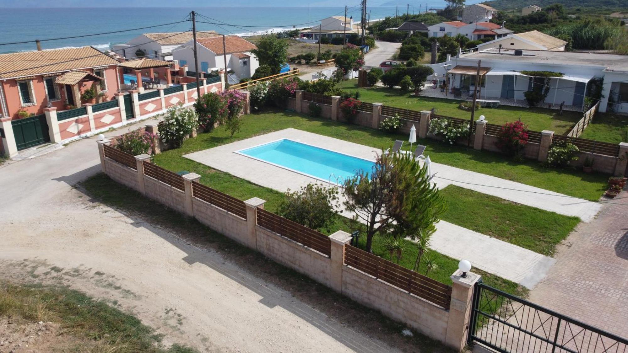 Almyra Beach House Corfu Almiros Beach Eksteriør bilde