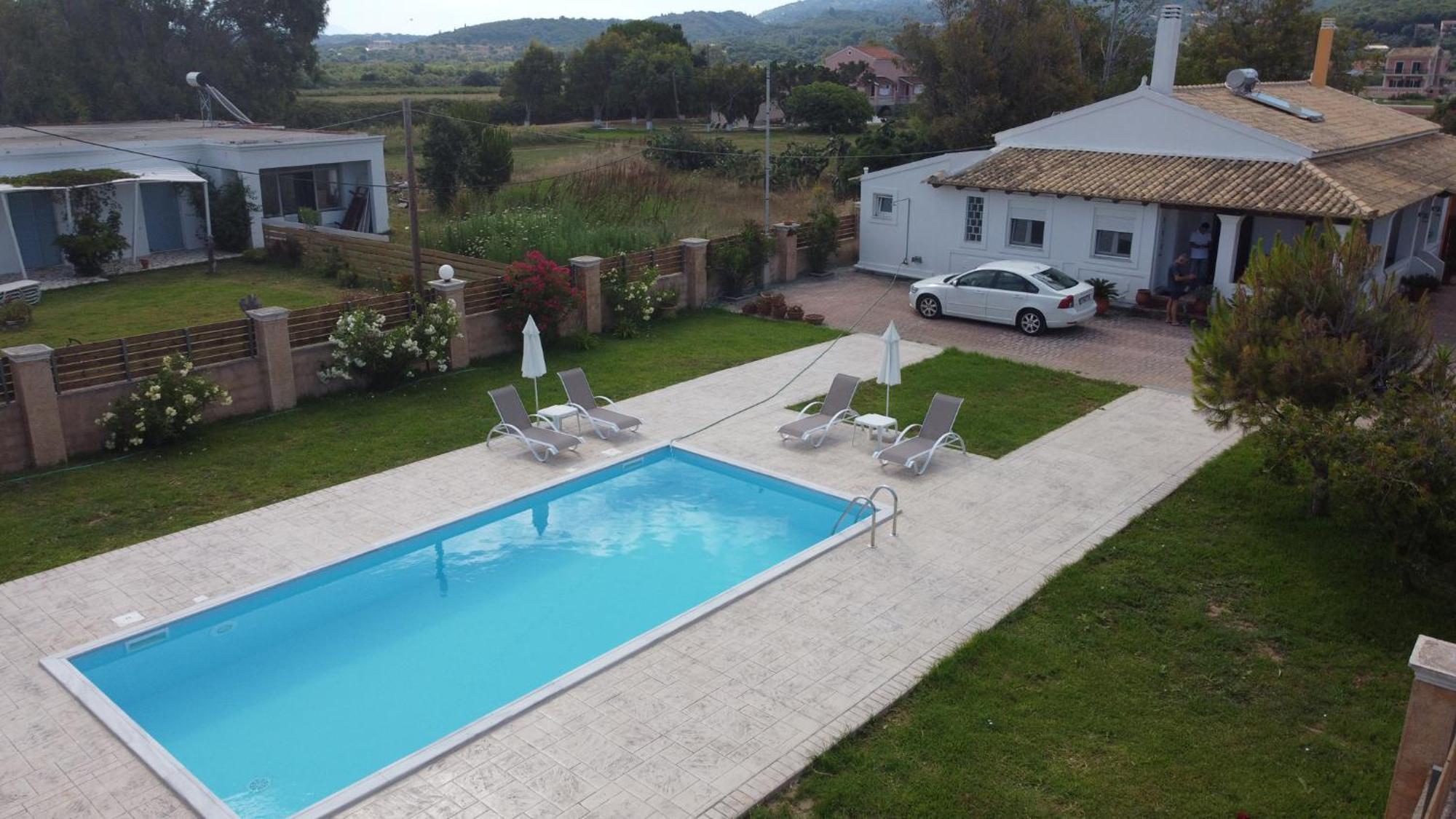 Almyra Beach House Corfu Almiros Beach Eksteriør bilde